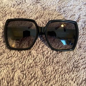 YSL 55MM Square Sunglasses